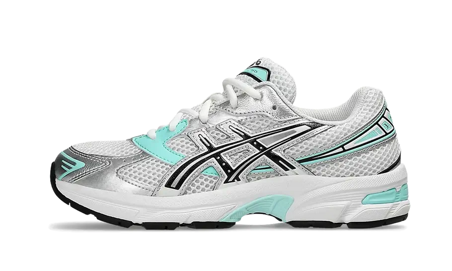Asics Gel-1130 White Aqua biały-brązowy - widok główny z boku | Saturaise.com
