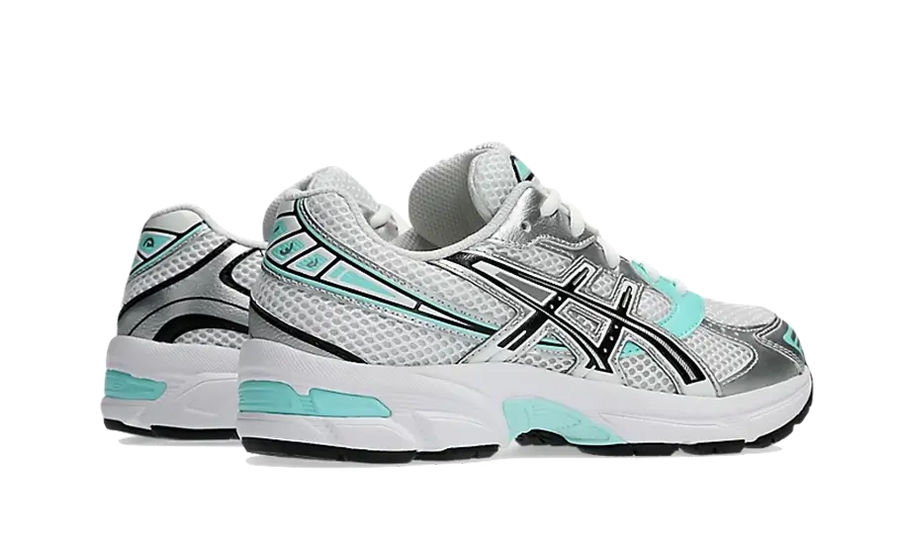 Buty Asics Gel-1130 White Aqua - widok z przodu - Rozmiary EU