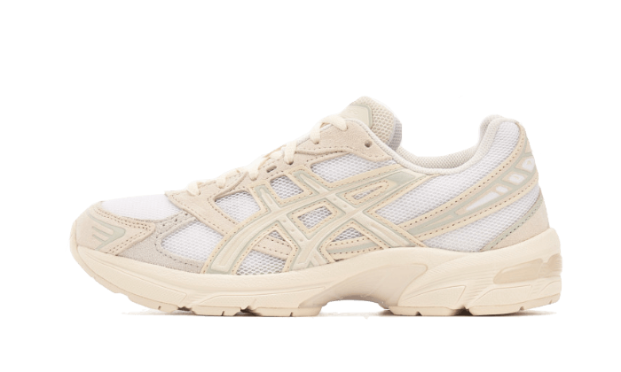 Asics Gel-1130 White Birch biały-beżowy - widok główny z boku | Saturaise.com