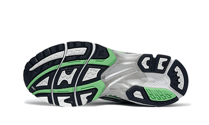 100% Oryginalne Gel-Kayano 14 Bright Lime Midnight - widok z tyłu - 3175.00 PLN