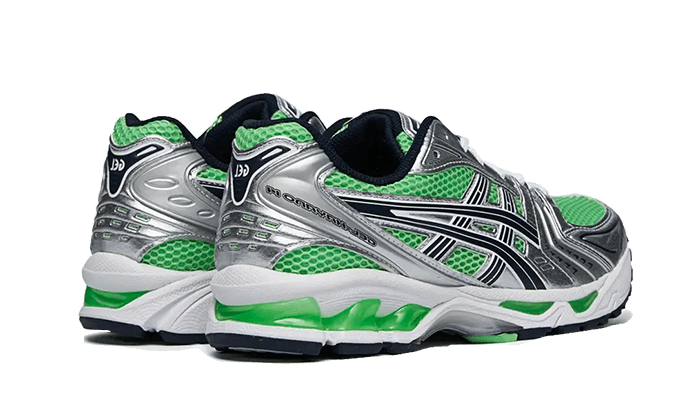 Buty Asics Gel-Kayano 14 Bright Lime Midnight - widok z przodu - Rozmiary EU