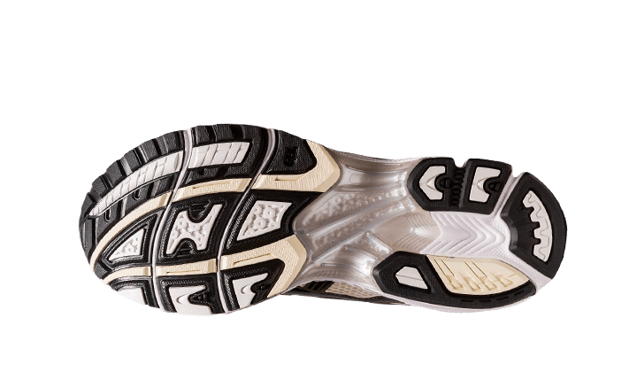 100% Oryginalne Gel-Kayano 14 Cream Black Metallic Plum - widok z tyłu - 1325.00 PLN