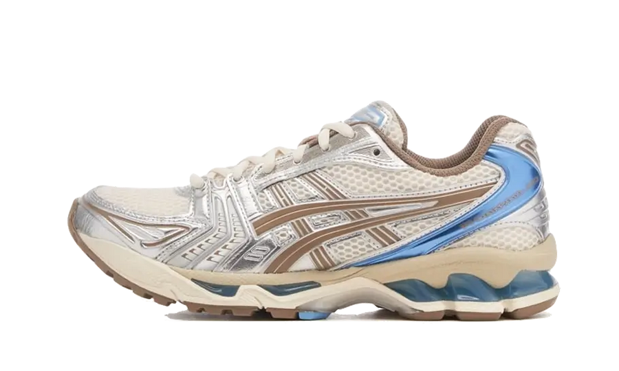 Asics Gel-Kayano 14 Cream Pepper beżowy - widok główny z boku | Saturaise.com