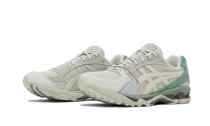 Kup oryginalne Gel-Kayano 14 Light Sage - widok z drugiego boku - Sneakersy