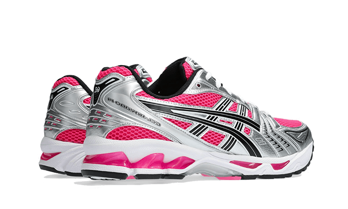 Buty Asics Gel-Kayano 14 Pink Glo - widok z przodu - Rozmiary EU
