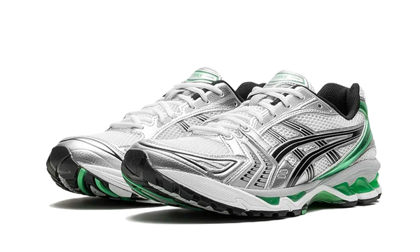 Gel Kayano 14 White Malachite Green - Kup oryginalne Gel Kayano 14 White Malachite Green - widok z drugiego boku - Sneakersy