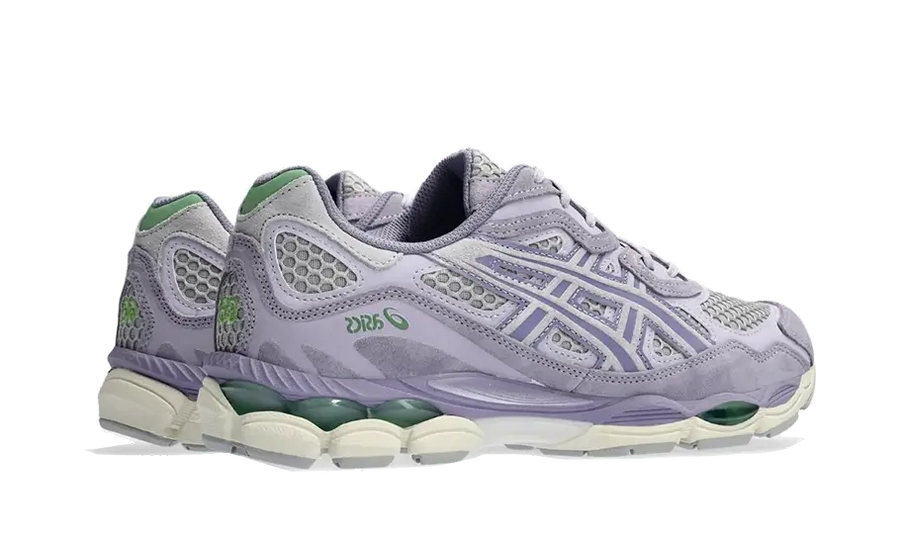 Buty Asics Gel-NYC Cement Grey Ash Rock - widok z przodu - Rozmiary EU