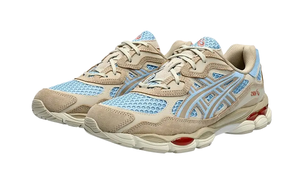 Gel-NYC Harbor Blue Wood Crepe - Kup oryginalne Gel-NYC Harbor Blue Wood Crepe - widok z drugiego boku - Sneakersy