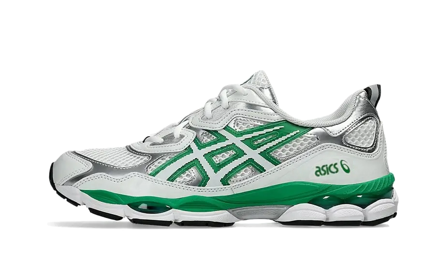 Asics Gel-NYC Hidden NY biały-zielony - widok główny z boku | Saturaise.com
