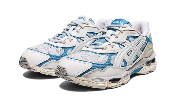 Gel-NYC White Dolphin Blue - Kup oryginalne Gel-NYC White Dolphin Blue - widok z drugiego boku - Sneakersy