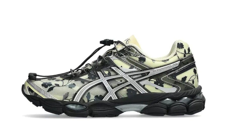 Asics Asics Gel-Cumulus 16 Cecilie Bahnsen Floral Pack Ivory Black czarny-brązowy - widok główny z boku | Saturaise.com