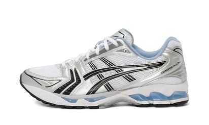New Balance Asics Gel-Kayano 14 JJJJound White Blue biały-niebieski - widok główny z boku | Saturaise.com