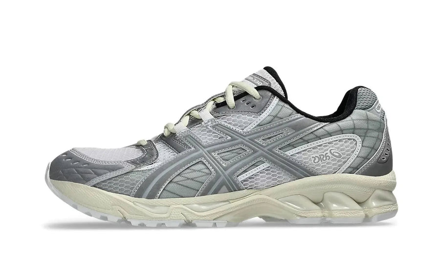 Asics Gel-Nimbus 10.1 Min-Nano biały-brązowy - widok główny z boku | Saturaise.com