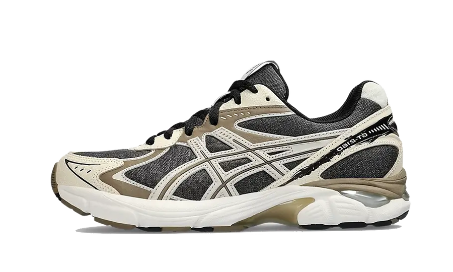 Asics GT-2160 Black Cream czarny-brązowy - widok główny z boku | Saturaise.com