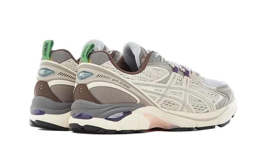 Buty Asics GT-2160 Wood Wood Cream Oatmeal - widok z przodu - Rozmiary EU
