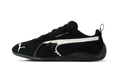 Balenciaga x Puma Speedcat Suede Distressed Black White