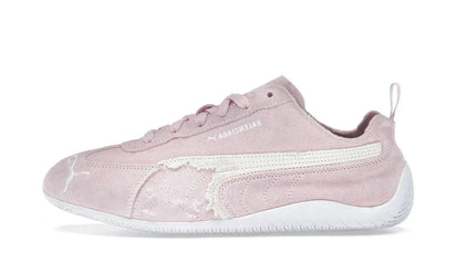Balenciaga Balenciaga x Puma Speedcat Suede Distressed Pink White biały-różowy - widok główny z boku | Saturaise.com