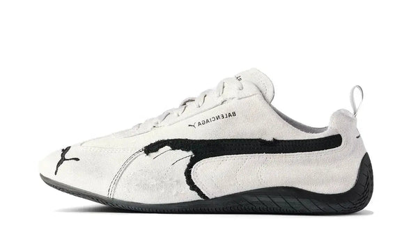 Balenciaga x Puma Speedcat Suede Distressed White Black