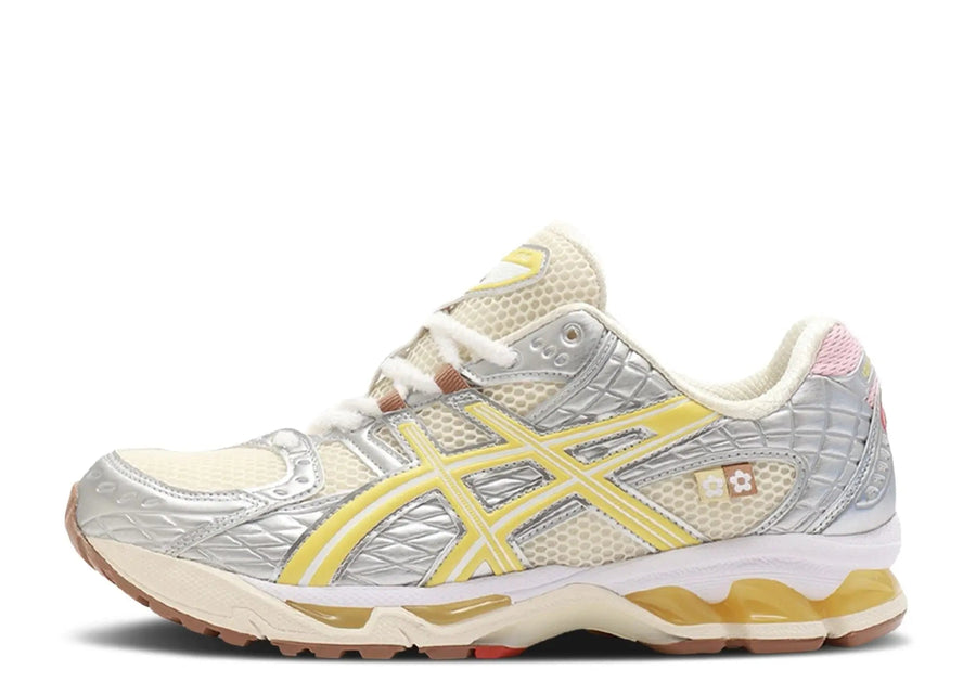 Saturaise Asics Gel-Nimbus 10.1 Vandy The Pink x atmos Banana Split Banana czerwony-żółty - widok główny z boku | Saturaise.c