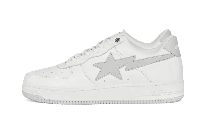 New Balance Bape Sta JJJJound biały-szary - widok główny z boku | Saturaise.com