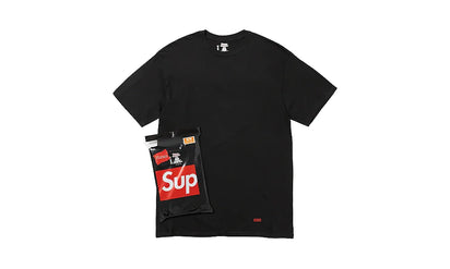 Bielizna Supreme Hanes Black – 3 Sztuki