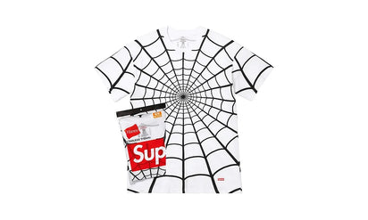 Bielizna Supreme x Hanes Spider-Man White – 2 Sztuki