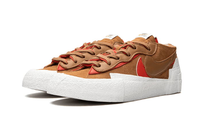 Kup oryginalne Blazer Low Sacai British Tan - widok z drugiego boku - Sneakersy