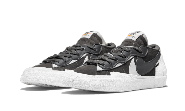 Kup oryginalne Blazer Low Sacai Iron Grey - widok z drugiego boku - Sneakersy