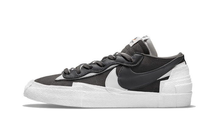Nike Blazer Low Sacai Iron Grey multi-color - widok główny z boku | Saturaise.com