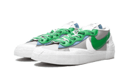 Kup oryginalne Blazer Low Sacai Medium Grey Classic Green - widok z drugiego boku - Sneakersy