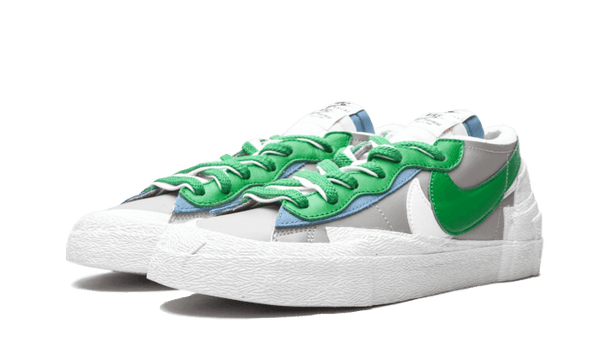Blazer Low Sacai Medium Grey Classic Green - Kup oryginalne Blazer Low Sacai Medium Grey Classic Green - widok z drugiego boku - Sneakersy