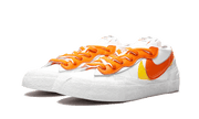 Kup oryginalne Blazer Low Sacai White Magma Orange - widok z drugiego boku - Sneakersy