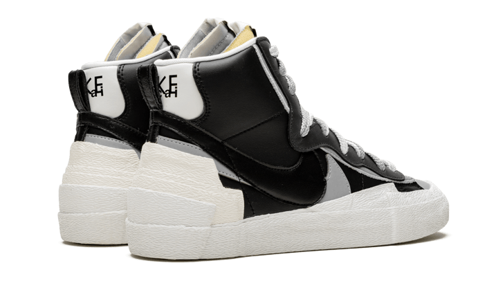 Buty Nike Blazer Mid Sacai Black Grey - widok z przodu - Rozmiary EU