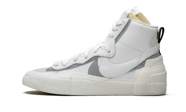 Blazer Mid Sacai White Grey