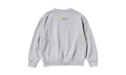 Bluza bez kaptura crewneck Kaws x Uniqlo Andy Warhol Banana Grey - zdjęcie 2