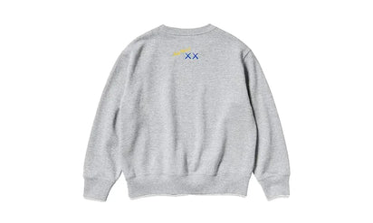 Bluza bez kaptura crewneck Kaws x Uniqlo Andy Warhol Banana Grey - zdjęcie 2