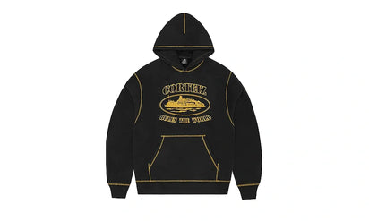 Bluza Corteiz Alcatraz Contrast Black/Yellow