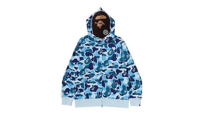 Bluza Rozpinana BAPE ABC Camo 2ND APE FullL Zip Hoodie Blue