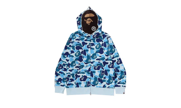 Bluza Rozpinana BAPE ABC Camo 2ND APE FullL Zip Hoodie Blue