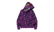 Bluza rozpinana BAPE Color Camo Shark Purple
