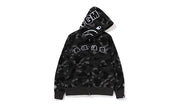Bluza rozpinana BAPE x Black Eye Patch Color Camo Shark Black