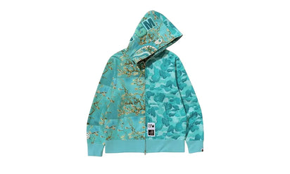 Bluza rozpinana BAPE x Van Gogh Museum Shark Full Sax - zdjęcie 2