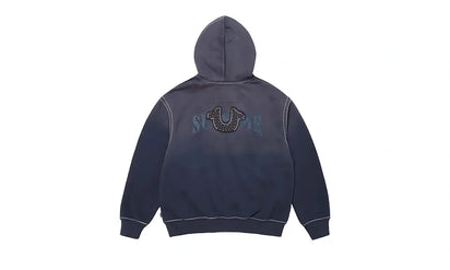 Bluza Rozpinana Supreme True Religion Zip Up Hooded Sweatshirt Navy - zdjęcie 2