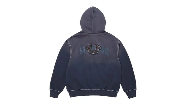 Bluza Rozpinana Supreme True Religion Zip Up Hooded Sweatshirt Navy - Bluza Rozpinana Supreme True Religion Zip Up Hooded Sweatshirt Navy - zdjęcie 2