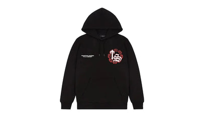 Bluza Trapstar Chain Script Black/Red