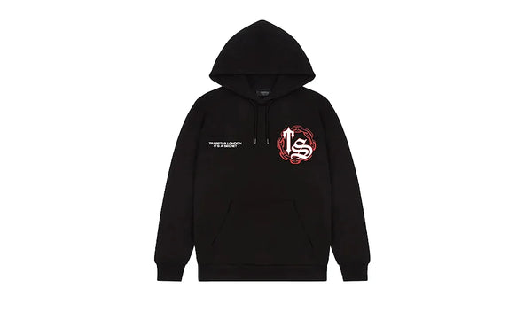Bluza Trapstar Chain Script Black/Red