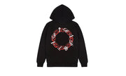 Bluza Trapstar Chain Script Black/Red - zdjęcie 2