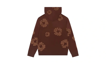 Bluza z Kapturem Denim Tears Mono Cotton Wreath Hoodie Brown - zdjęcie 2