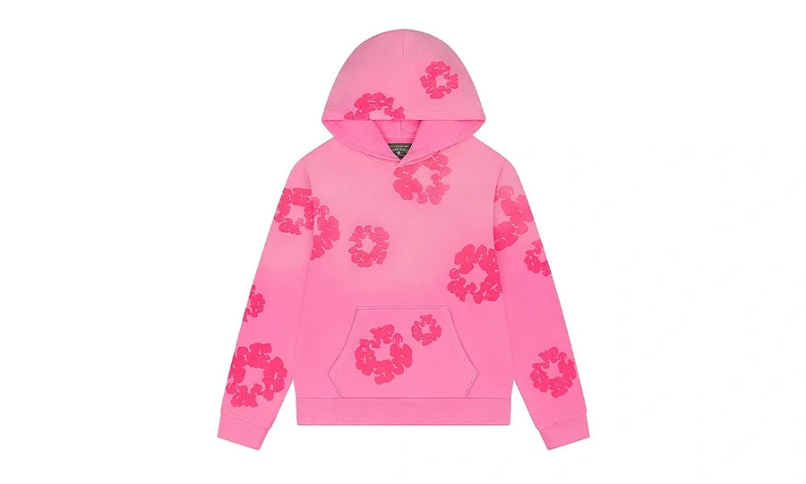 Bluza z Kapturem Denim Tears Mono Cotton Wreath Hoodie Pink