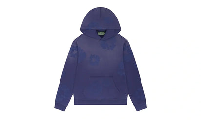 Bluza z Kapturem Denim Tears Mono Cotton Wreath Hoodie Washed Blue